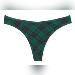 NEW VICTORIA'S SECRET COTTON HIGH LEG THONG PANTY/SIZE MEDIUM